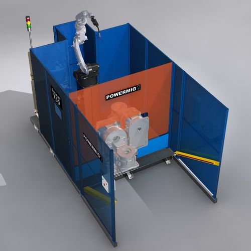 Célula robotizada de soldagem - GALAXY 750 - Powermig - para peças grandes