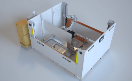 Célula robotizada de soldagem - MASTER 2500 - Powermig - compacta