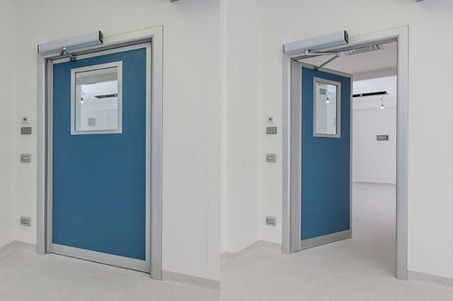 Porta de abrir - Ponzi - para ambiente interno / para hospital / automática
