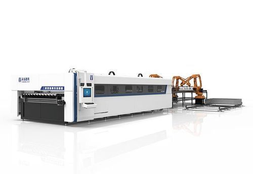 Linha de corte a laser - Tianhong Laser - para metais / com software de controle / de carga manual