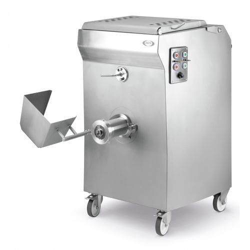 Moedor industrial de carne - D105 L 32 AUTO - ABM company S.r.l. - de carne fresca / com rodízios / para açougue