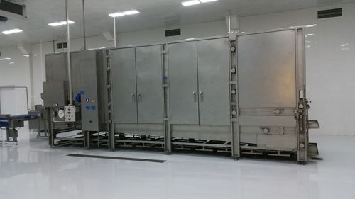 Cozedor industrial a vapor - Gaictech - para pescado / para sardinhas / automático
