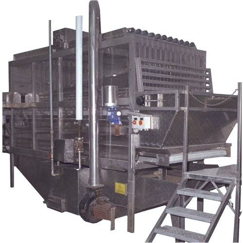 Máquina de descongelamento de imersão - KM Fish - de pulverização de água / para camarão / para a indústria alimentícia