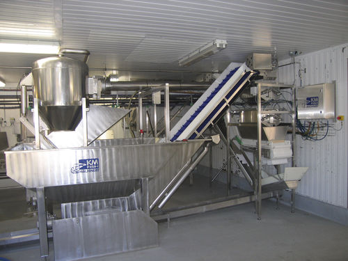 Linha de processamento de crustáceos para camarão - KM Fish