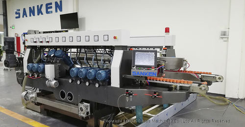 Máquina de lapidação para vidro - SKDE series - SANKEN glass machine - linear