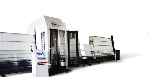 Centro de usinagem de 3 eixos - SKDM-CNC series - SANKEN glass machine - vertical / para vidro / para furação