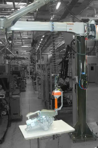 Braço manipulador elétrico - Yaplex Ltd - com servoacionamento / com sistema de aperto / para componentes mecânicos