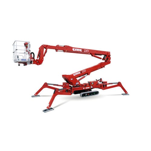 Plataforma tipo aranha de esteiras - S28 - CMC Lift - autopropelida / elétrica / a diesel