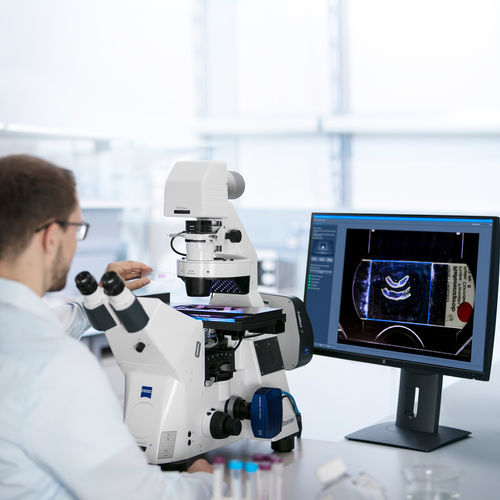 Microscópio óptico - ZEISS Métrologie et Microscopie Industrielle - de medição / metalúrgico / para análise de materiais