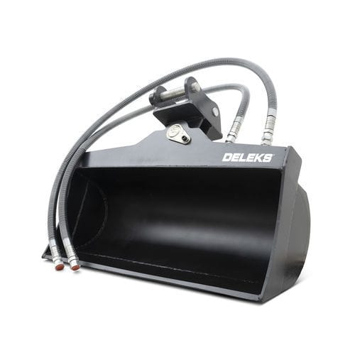 Caçamba de limpeza de fosso - M180B800TILT - DELEKS - para escavadeira hidráulica / com ajuste de inclinação