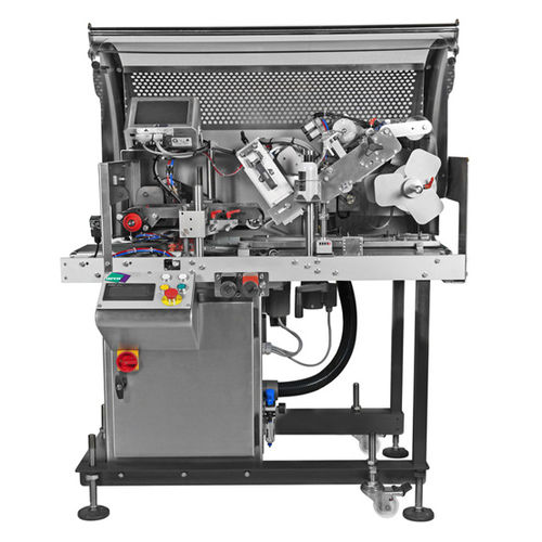 Rotuladora automática - Arca Labeling Marking - wrap-around / para a indústria alimentícia / compacta
