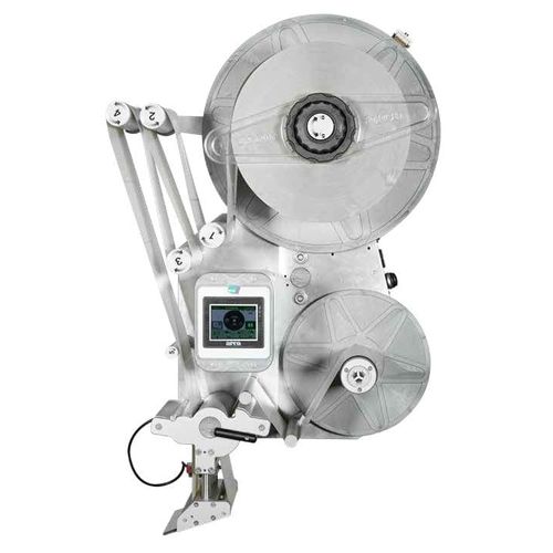 Aplicadora de etiquetas automática - Wind 4.0 - Arca Labeling Marking - para a indústria das bebidas / de etiquetas / rótulos adesivos / de alta velocidade