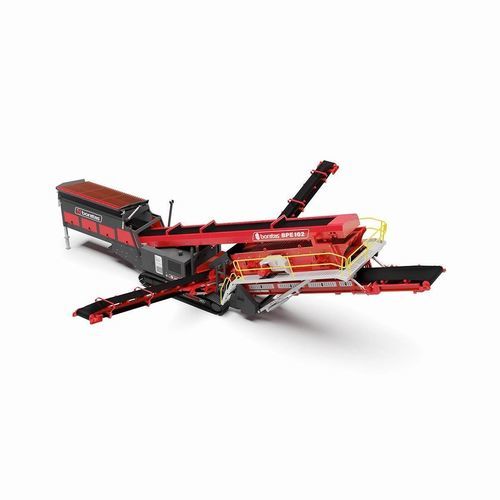Peneira para mineração - BPE102 - Boratas Machinery - para reciclagem / para alimentação de britadeiras / vibratória