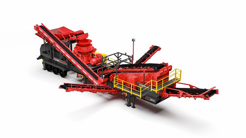 Britador cônico - BLC300 - Boratas Machinery - móvel / de alta capacidade / secundário