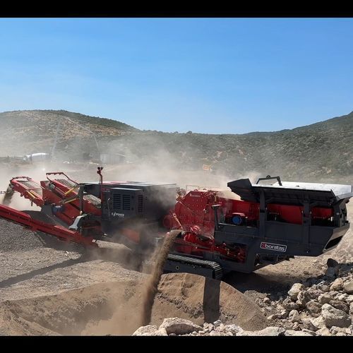 Britador de impacto - BPK100-S - Boratas Machinery - móvel / para materiais de construção / elétrico