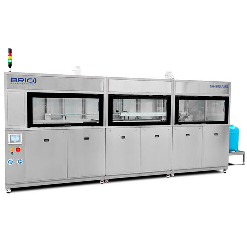 Máquina de limpeza de peças - BR-800 AMS - BRIO Ultrasonics - ultrassônica / automática / para usinagem de metais