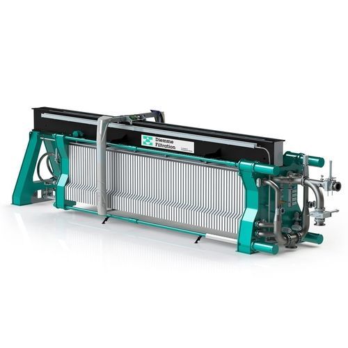 Filtro-prensa com viga superior (overhead) - GHT-P - Aqseptence Group - automático / de alta pressão / para grandes volumes
