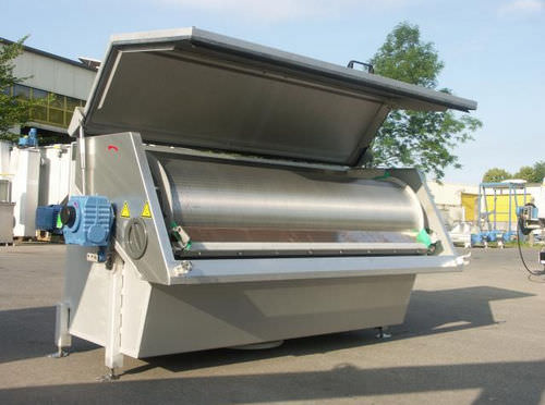 Peneira de escoamento - ROTOPASS® NSA, ROTOPASS® NSA-Plus - Aqseptence Group - de tambor / para líquidos / autolimpante
