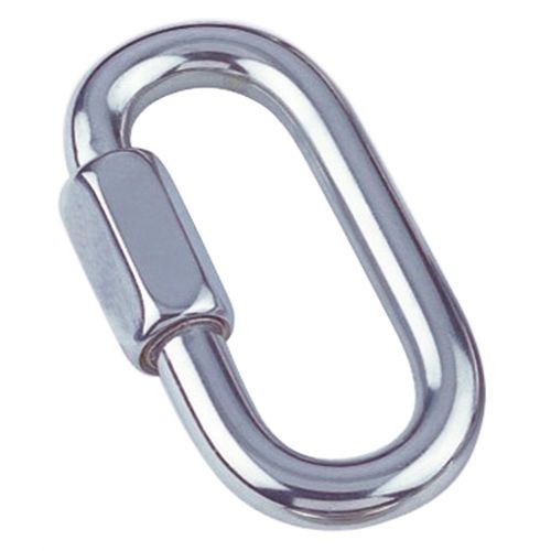Elo rápido oval - 8253 series - Marinetech Edelstahlhandel - em aço inoxidável