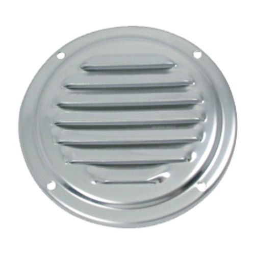 Grelha de ventilação em aço inoxidável - 8374  - Marinetech Edelstahlhandel - redonda