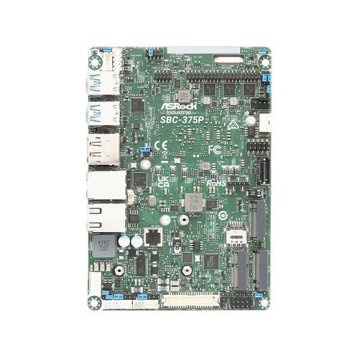 Computador de placa única 3,5" - SBC-375P - ASRock Industrial - Intel® Core™ Ultra / SATA3 / Mini PCIe