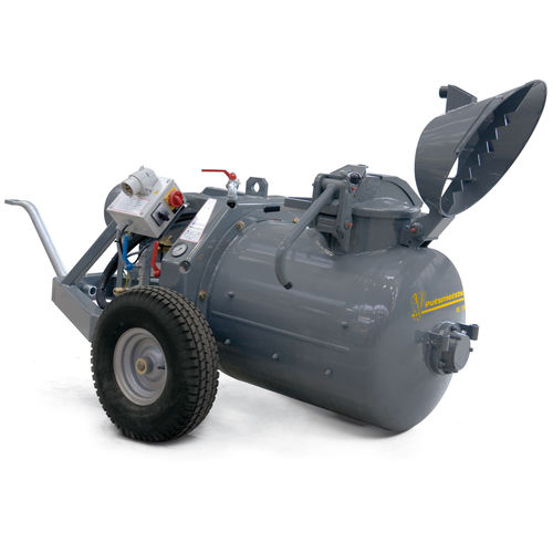 Transportador de argamassa para contrapisos de semi-reboque -  M700 - Putzmeister