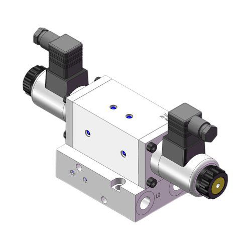 Válvula direcional hidráulica de 4/2 vias - SOATO FLUID SYSTEM