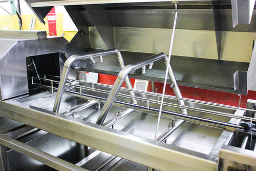 Transportador de esteira - Balzo - horizontal / para pescado / para a indústria alimentícia