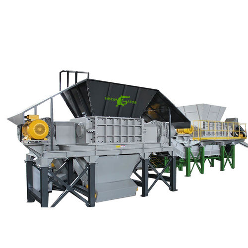 Triturador secundário - SPT1500C - Zhejiang SUPU Technology Co.,Ltd - de 1 eixo / de resíduos / de pneus