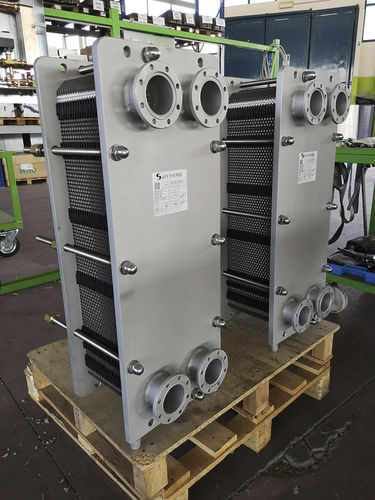 Trocador de calor de placas com gaxetas - AX8 SS  - TERMOLEADER - líquido-líquido