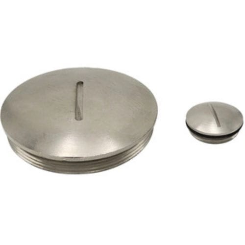Tampão redondo - HX-SCM series - YUEQING HONGXIANG CONNECTOR  MANUFACTRER CO., LTD - macho / com rosca / em latão niquelado