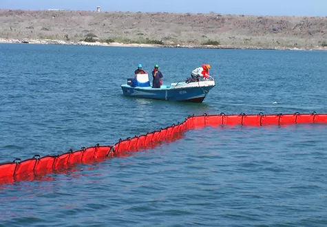 Barreira de contenção de óleo - Troilboom - DESMI Pumping Technology A/S