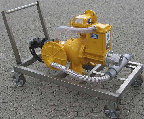 Bomba de duplo diafragma - Spate PD 75 - DESMI Pumping Technology A/S - de água / de óleo / a diesel