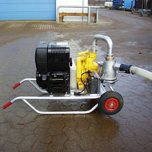 Skimmer de óleo - Ro-Vac Mini - DESMI Pumping Technology A/S - móvel / a vácuo