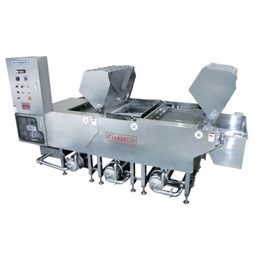 Lavadora para frutas - CABW-3000  - Chamco - para hortaliças / de lavagem a jato / de imersão