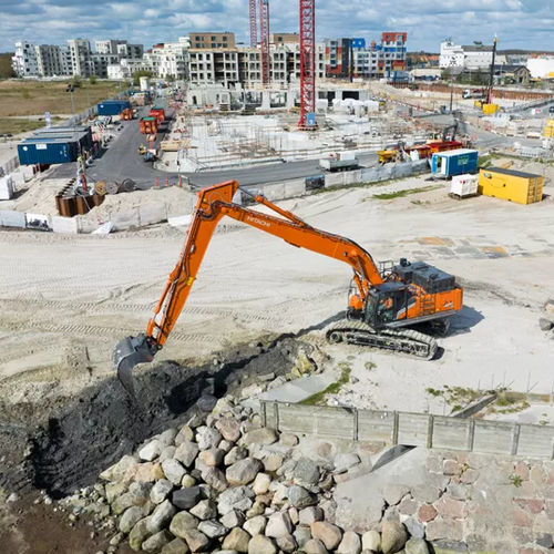 Escavadeira de médio porte - ZX490-7 SLF - Hitachi Construction Machinery Europe - de esteiras / a diesel / para construção civil