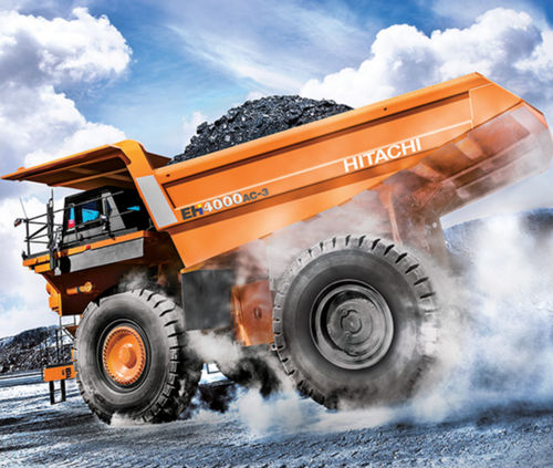 Caminhão basculante rígido - EH4000AC-3 - Deere-Hitachi Construction Machinery - a diesel / para minas e pedreiras