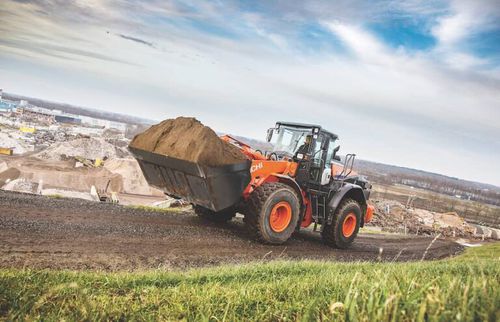 Carregadeira de rodas - ZW250-6 - Deere-Hitachi Construction Machinery - para obras