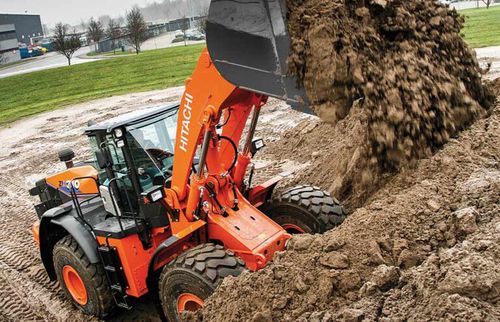 Carregadeira de rodas - ZW310-6 - Deere-Hitachi Construction Machinery - para obras