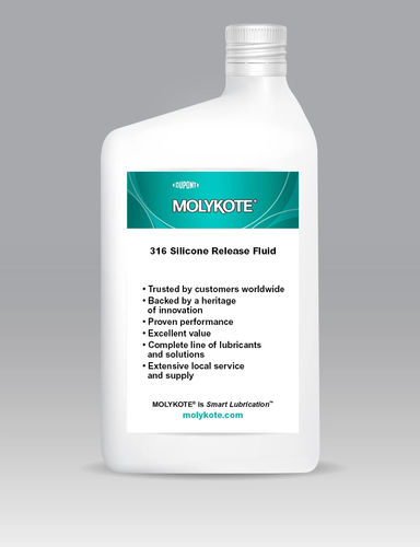 Agente desmoldante líquido - MOLYKOTE® 316  - Dow Corning - para a indústria alimentícia / de silicone / lubrificante