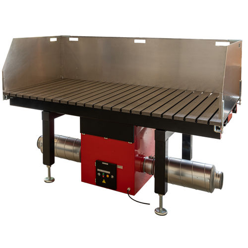 Mesa de solda e esmerilhamento com aspiração - FÖRSTER welding systems GmbH