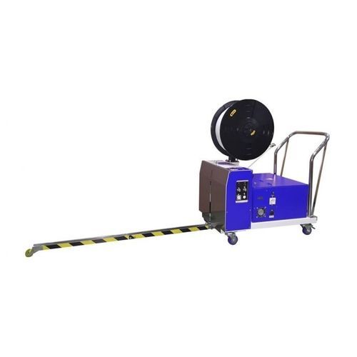 Máquina de arquear semiautomática - SM 502 MV B - OMSTRAP - para caixas de papelão / para caixas / para paletes