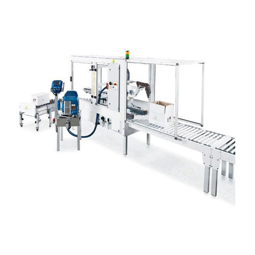 Seladora automática - GOLDTAPE 56FL HMT-56FL HMT XL - MARCHETTI PACKAGING S.r.l. - para fechamento de caixas / para caixas
