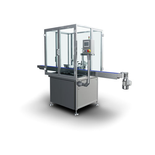 Envasadora/tampadora automática - AQUILA - ALSYSTEMS - de frascos / rotativa / volumétrica