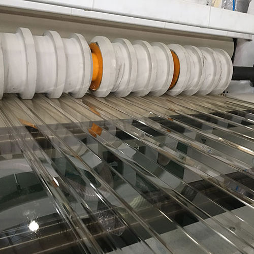 Linha de extrusão de placas de plástico - GPM Machinery (Shanghai) - de revestimentos / para termoplásticos / para policarbonato