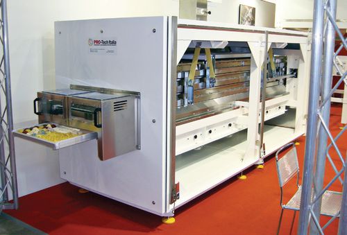 Máquina de pré-secagem de massas tipo túnel - TAU - PRO-TECH ITALIA