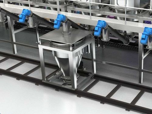 Caixa com abertura frontal metálica - SmartBin  - SACCHI F.LLI - flexível / modular / automática