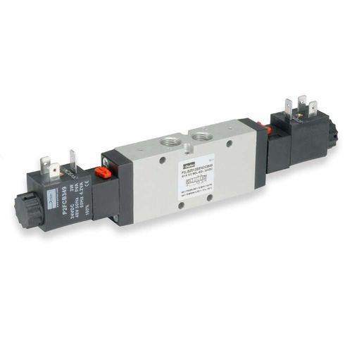 Válvula solenoide de ação indireta - VIKING LITE  - Parker Pneumatic Division Europe - de 5 vias / para ar / compacta
