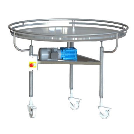 Mesa rotativa indexadora acionada por motor - DPS series  - DOVAINA UAB