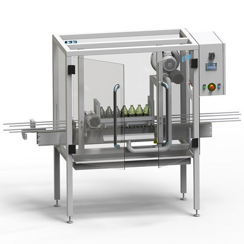 Enxaguadora para garrafas PET - EFM MACHINERY - para garrafas de vidro / em linha / rotativa